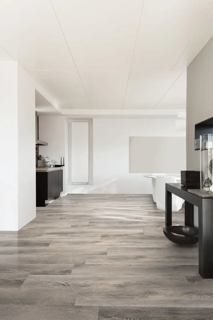 CALI Longboards Oceanic Oak Gray 20-mil x 9-in W x 70-in L Waterproof Interlocking Luxury Vinyl Plank Flooring (26.62-sq ft/ Carton), photo 5 of 11