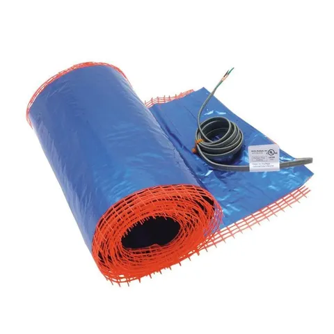 4 ft × 16 in 120-Volt Retrofit Radiant Floor Heating Mat for Under Existing Floors and Subfloors