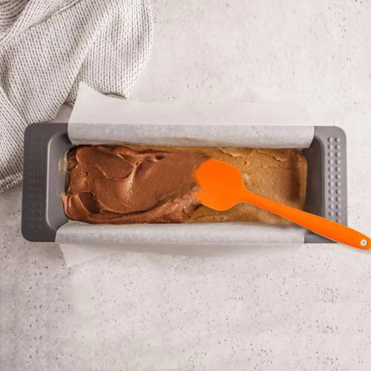 Premium Silicone BPA-Free Spatula, Stainless Steel Core, 500°F Heat-Resistant, Non-Stick, Dishwasher Safe (SP2001O), photo 4 of 7