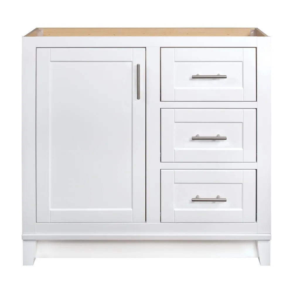 Kinghurst 48 in. W x 21 in. x 33.5 in. H D Bathroom Vanity Cabinet Only in White, photo 23 of 24