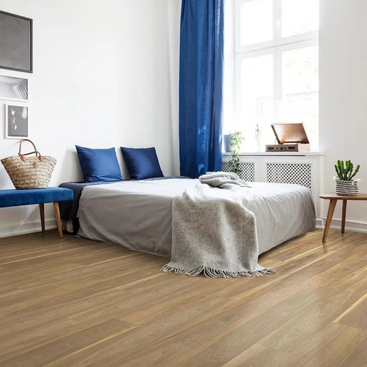 CALI vinyl mute step Palm Grove Oak 6.5-mm x 7-in W x 48-in L Water Resistant Luxury Vinyl Plank Flooring (24.03-sq ft/case), photo 2 of 6