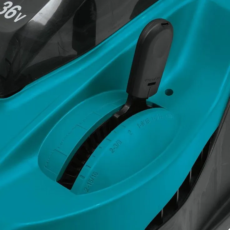 Makita 17 in. 18-Volt X2 (36-Volt) LXT Lithium-Ion Battery Cordless Walk Behind Push Lawn Mower (Tool Only), photo 7 of 9