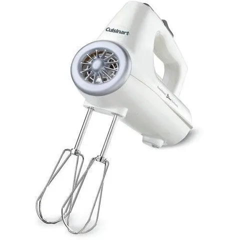 34-in Cord 3-Speed White Hand Mixer
