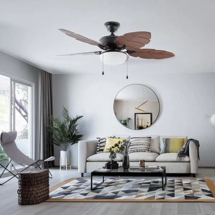 Home Decorators Collection Palm Cove 44-inch LED Ceiling Fan with Light Kit, photo 2 of 2