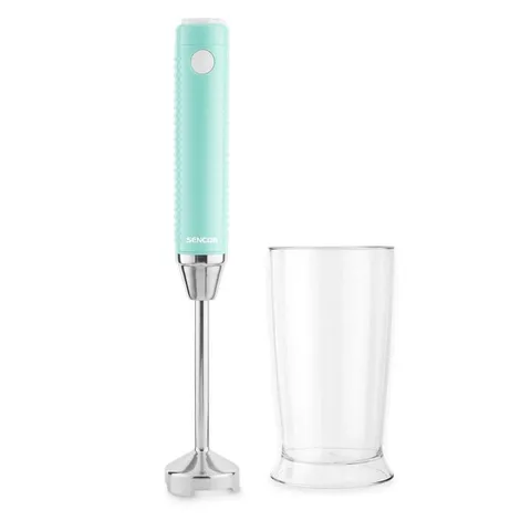2-Speed Mint Green Hand Blender with Beaker
