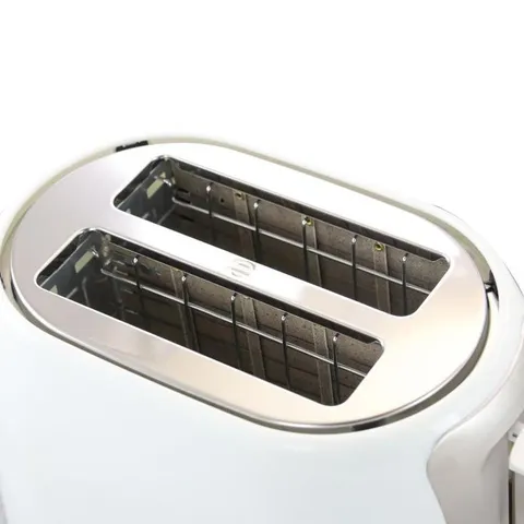 2-Slice White 100-Watt Toaster