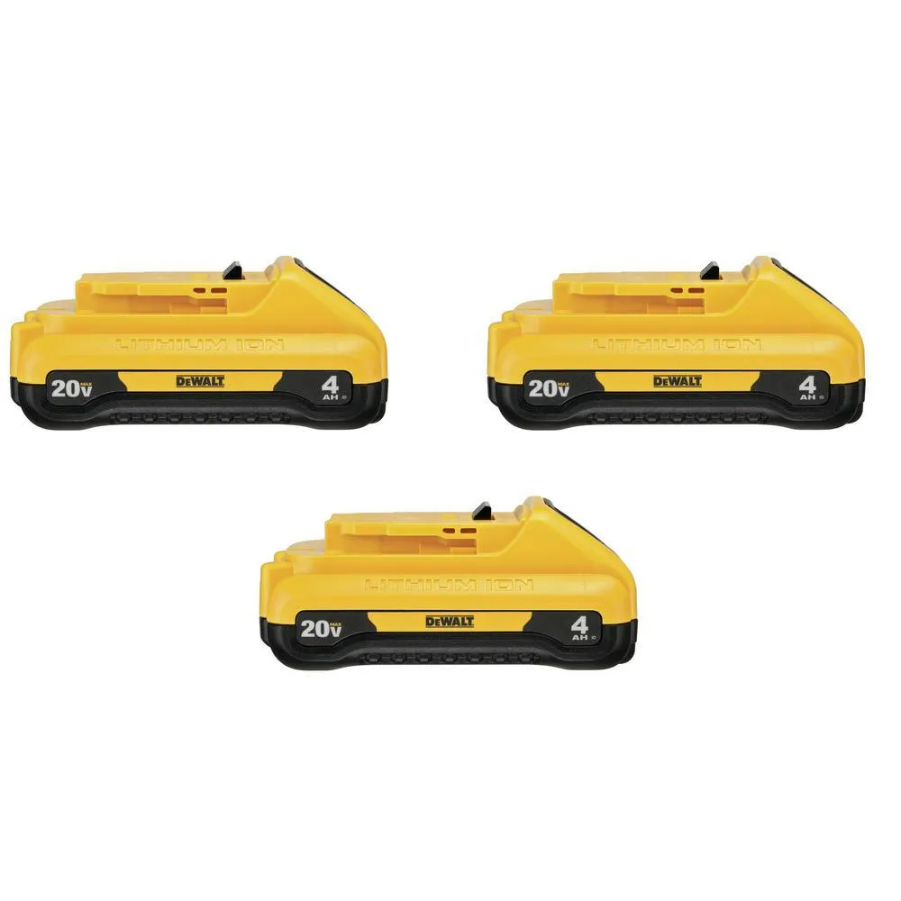 DEWALT 20-Volt MAX Compact Lithium-Ion 2.0Ah Battery Pack (2-Pack), photo 2 of 2