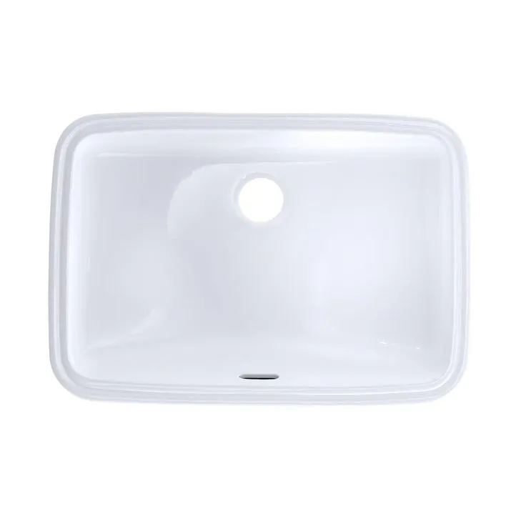 TOTO 19 in. Undermount Bathroom Sink with CeFiONtect in Cotton White, photo 2 of 5