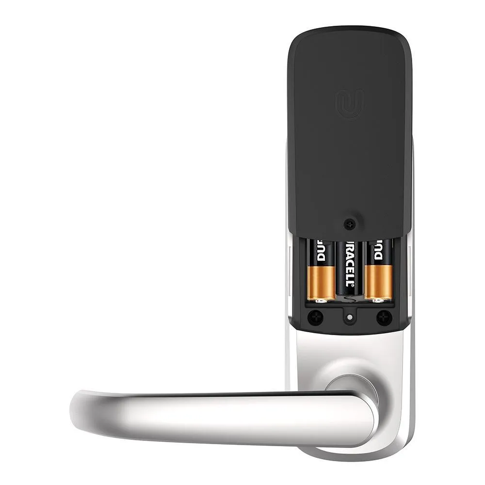 Ultraloq Satin Nickel Bluetooth Enabled Fingerprint and Touchscreen Smart Door Lock, photo 8 of 12