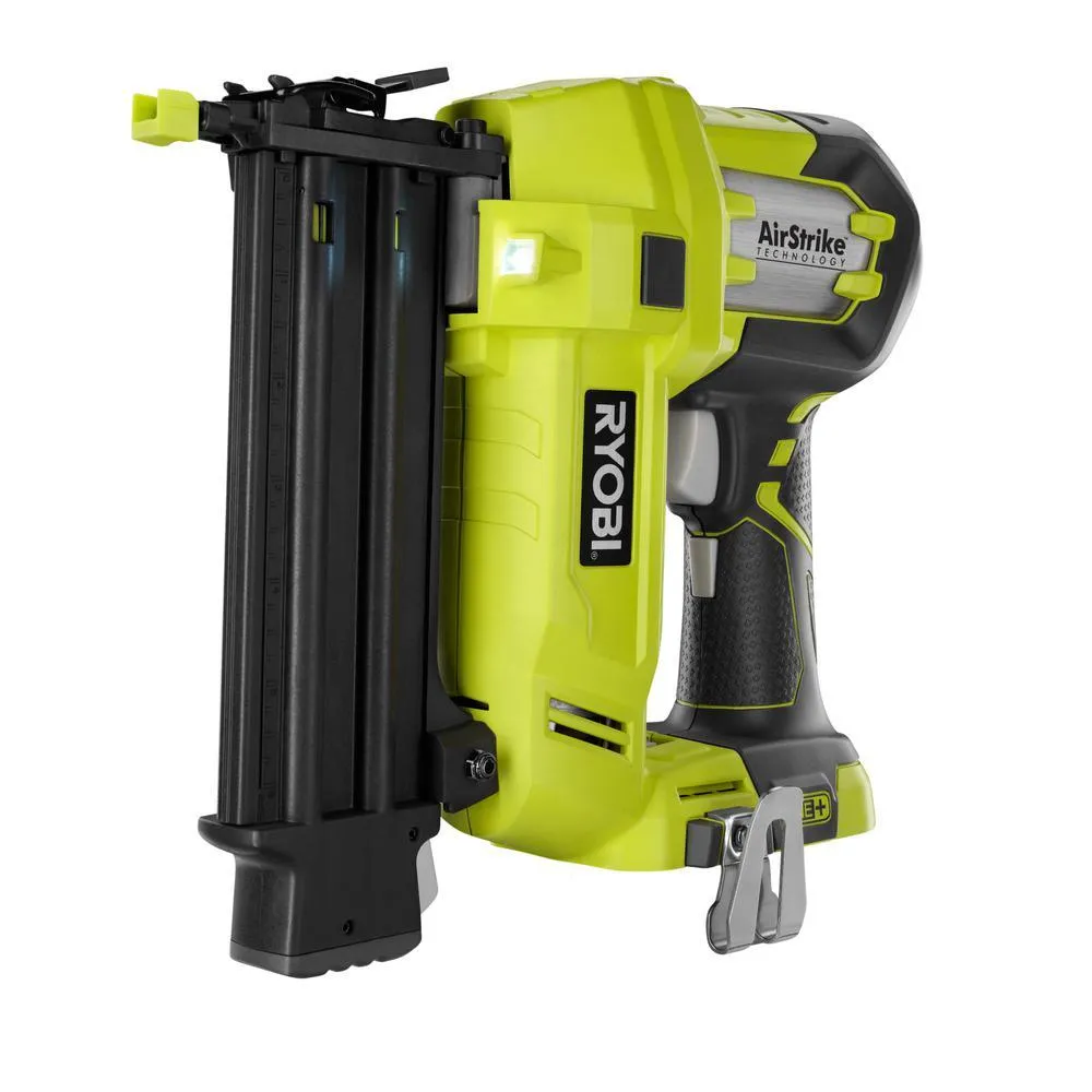 RYOBI 18-Volt ONE+ Lithium-Ion Cordless AirStrike 18-Gauge Brad Nailer and 16-Gauge Straight Nailer 2-Tool Combo Kit, photo 6 of 13