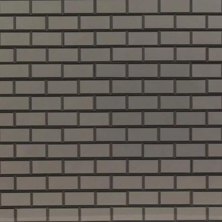 MSI Crisson Bevel Subway Peel and Stick 12 in. X 12 in. X 4 mm Glass Mosaic Tile ( 19.6 sq. ft./case), photo 4 of 7