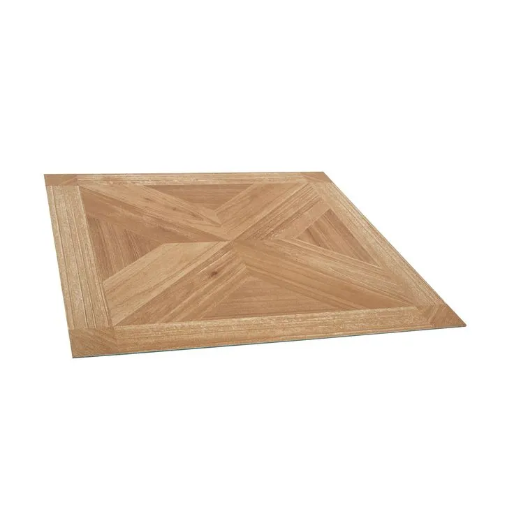 Style Selections Maple Parquet 3-mil x 12-in W x 12-in L Water Resistant Peel and Stick Luxury Vinyl Tile Flooring, photo 2 of 8