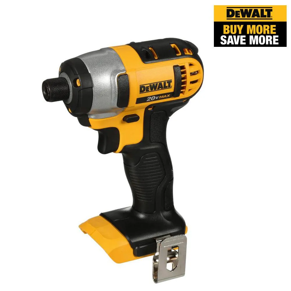DEWALT 20-Volt MAX Lithium-Ion Cordless 1/4 in. Impact Driver with (2) Batteries 1.5Ah, Charger and Tool Bag, photo 15 of 15