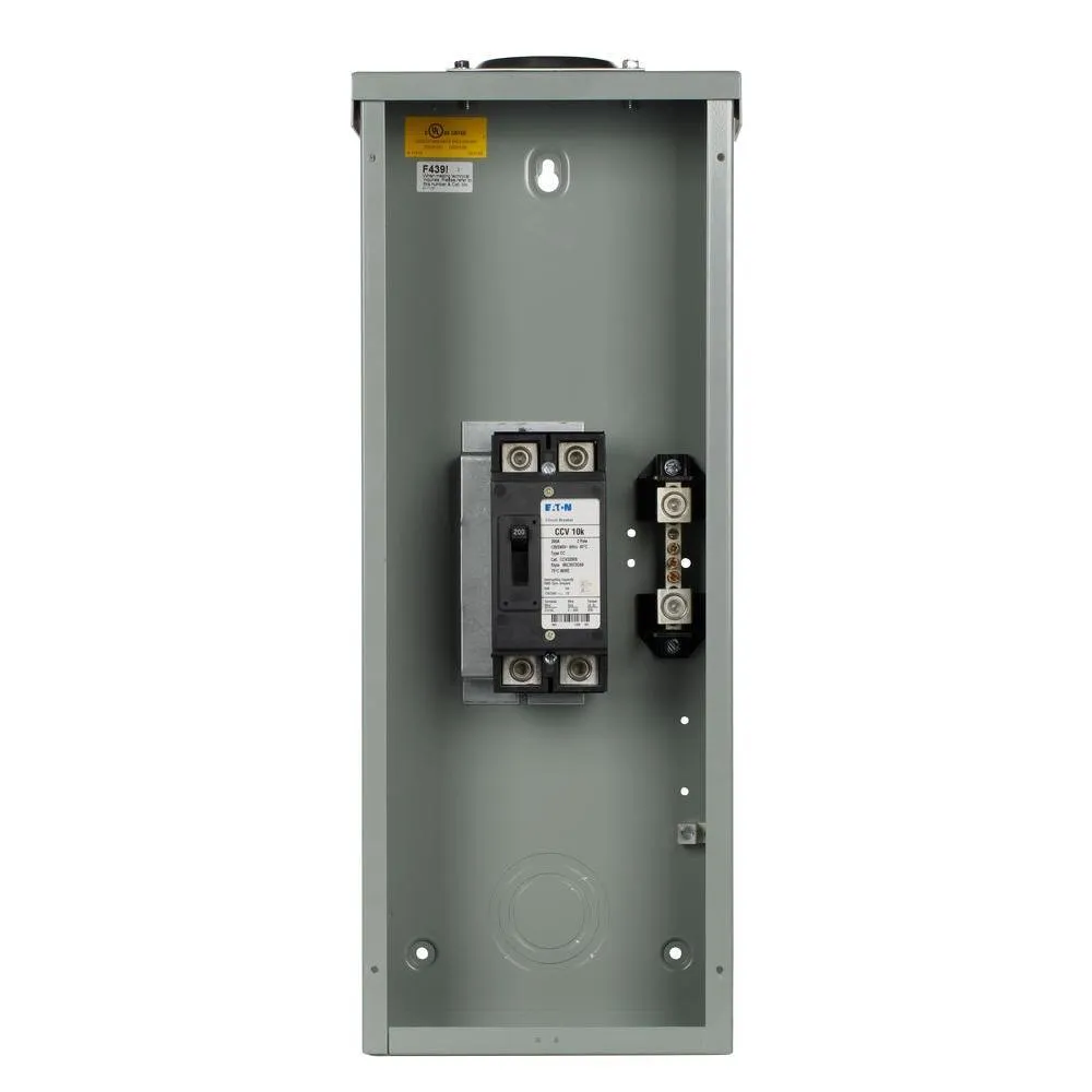 Eaton 200 Amp Enclosed 2-Pole Outdoor Circuit Breaker, photo 5 of 6
