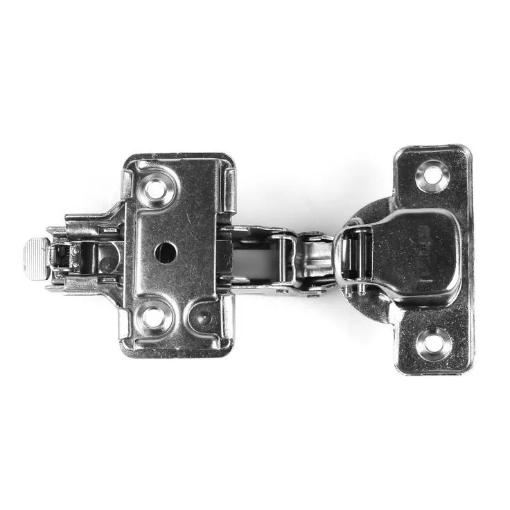 110-Degree 35 mm Half Overlay Soft Close Frameless Cabinet Hinges with Installation Screws (30-Pairs), photo 4 of 9