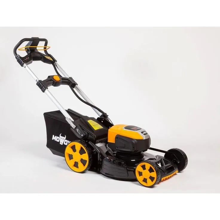 MOWOX 20 in. 82-Volt Cordless Self Propelled Variable Speed RWD Walk Behind Mower with 82-Volt 5.0 Ah Battery and Charger, photo 2 of 6