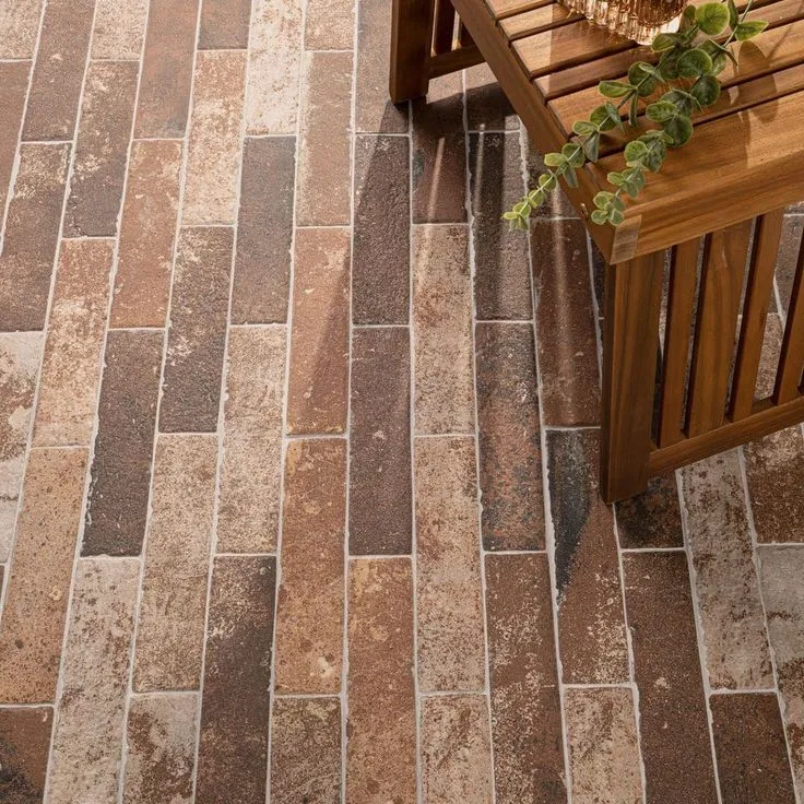 MSI Capella Red Brick 2 in. x 10 in. Matte Porcelain Floor and Wall Tile (5.17 sq. ft. / case), photo 3 of 8