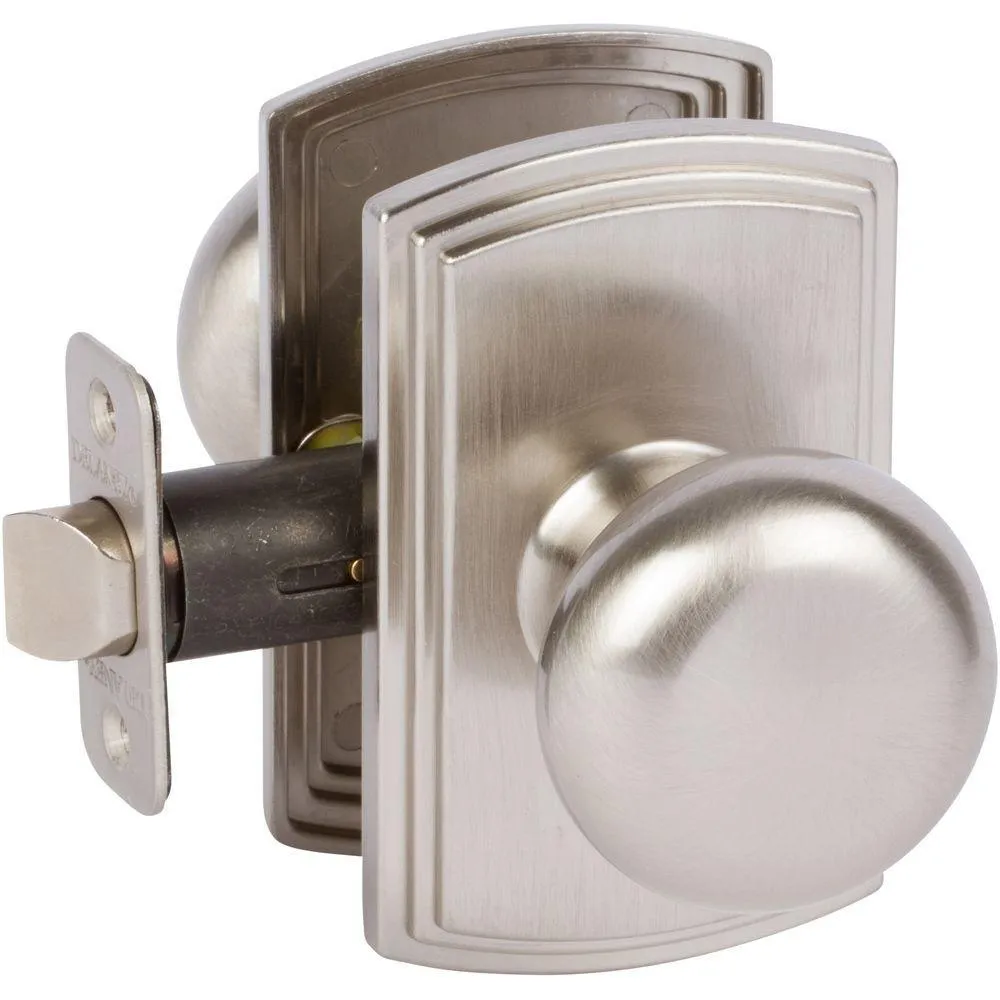 Italian Collection Santo Black Hall/Closet Door Knob, photo 6 of 6