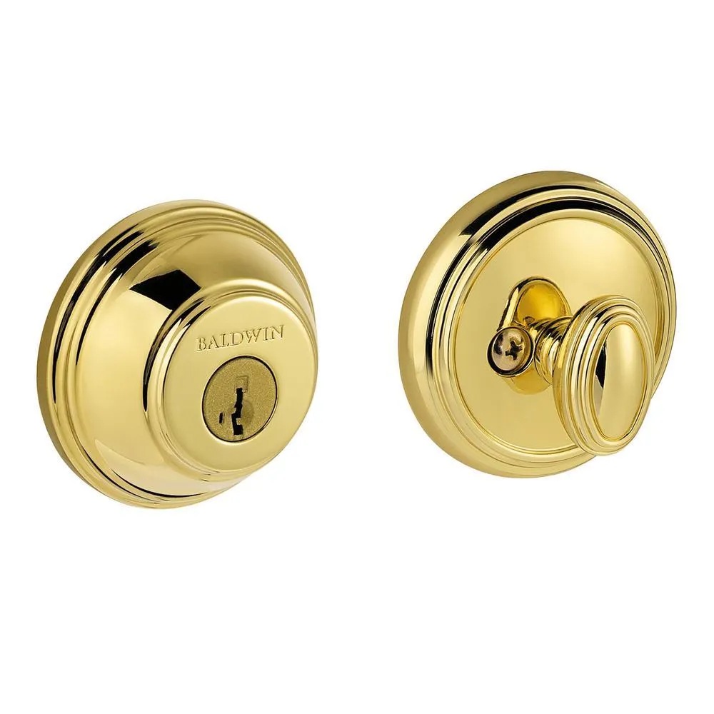 Kwikset Prestige Satin Nickel Single Cylinder Round Deadbolt Featuring SmartKey Security, photo 7 of 7