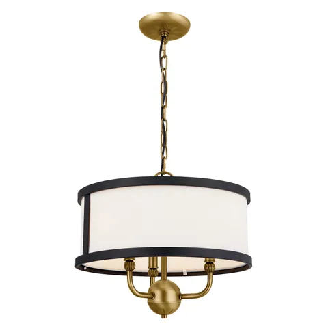 Heddle 3-Light Farmhouse Chandelier