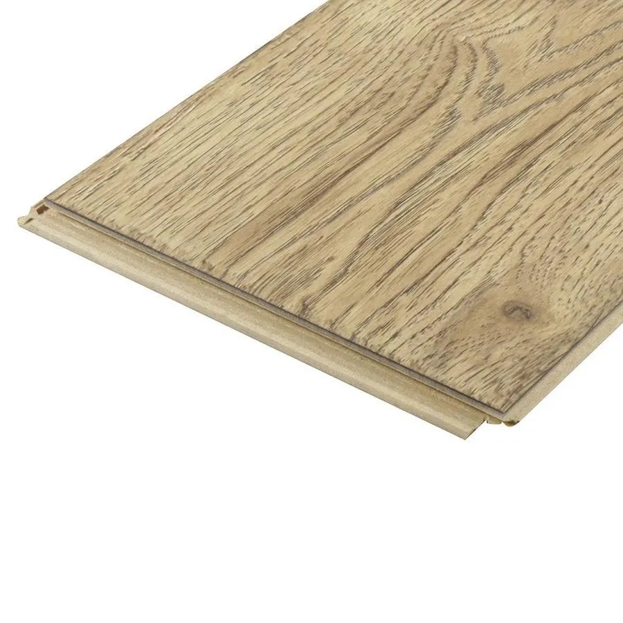 Pergo TimberCraft + WetProtect Waterproof Brier Creek Oak 7.48-in W x 54.33-in L Embossed Wood Plank Laminate Flooring, photo 3 of 3