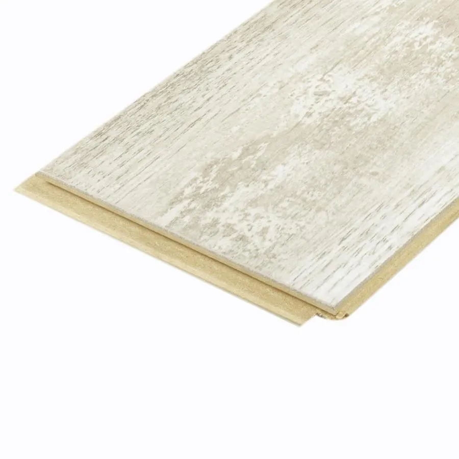 Style Selections Seaside Chestnut 6.14-in W x 47.24-in L Embossed Wood Plank Laminate Flooring, photo 2 of 6