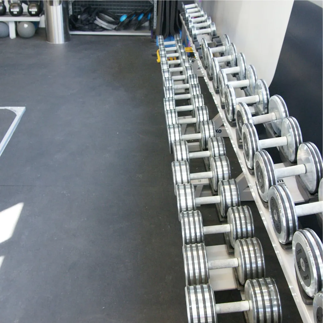 Rubber-Cal 48-in W x 0.375-in T Flooring Tape Rubber Gym Floor Roll (22-sq ft), photo 7 of 9