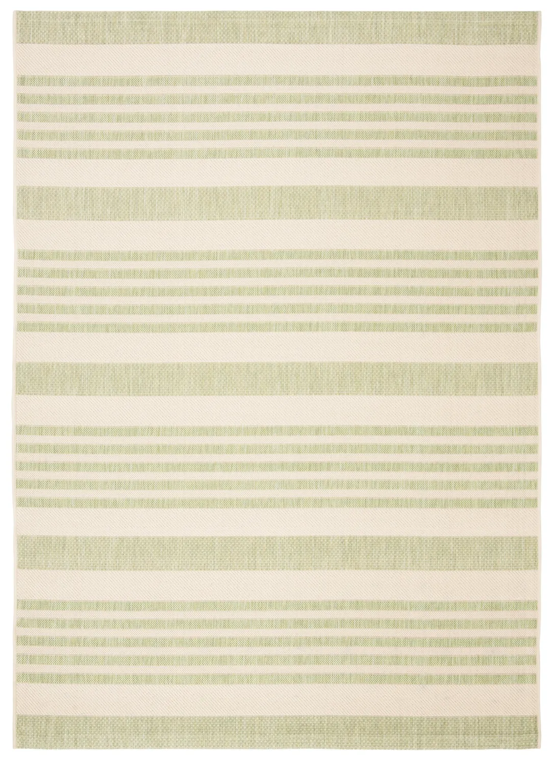 Safavieh Courtyard Dobby 5 x 8 Beige/Sweet Pea Indoor/Outdoor Stripe Coastal Area Rug, photo 2 of 5