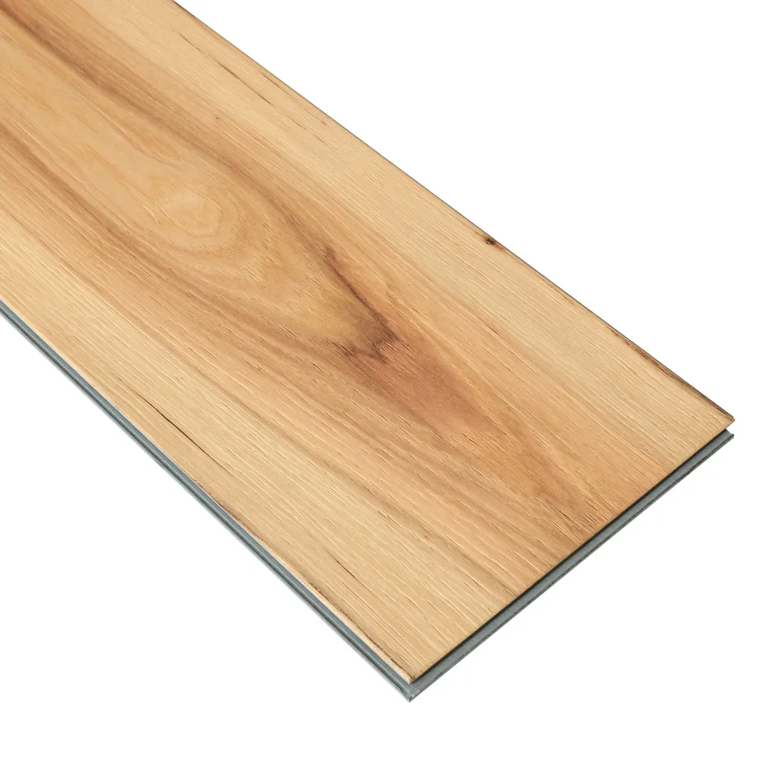 Bruce Forest Rain Natural Hickory 7-7/16-in W x 1/4-in T x Varying Length Wirebrushed Waterproof Engineered Hardwood Flooring (15.54-sq ft / Carton), photo 6 of 14