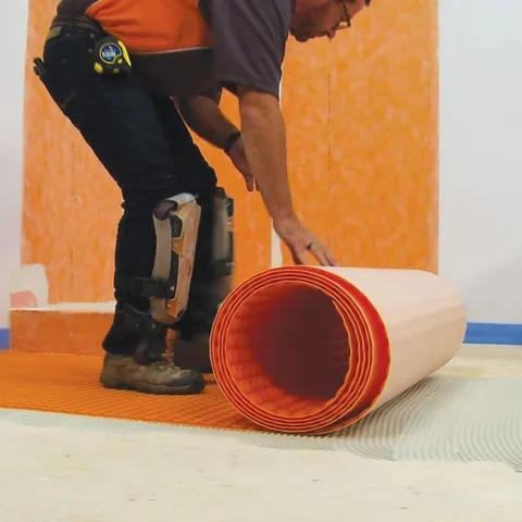 Ditra-Heat 3 ft. 3 in × 41 ft 1 in. Uncoupling Membrane Roll