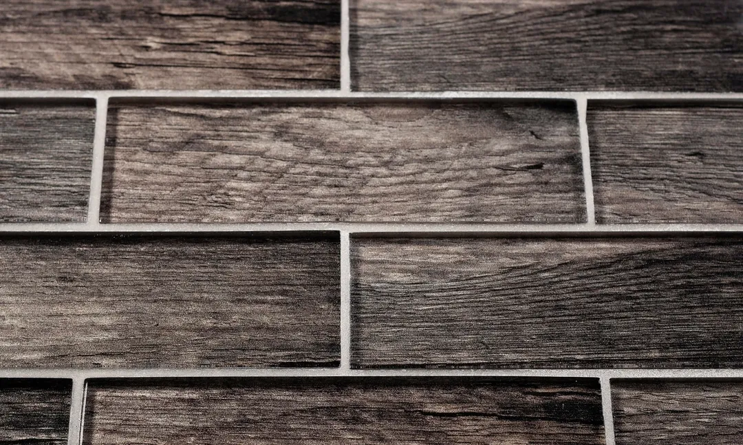 Apollo Tile (Sample) Wall Brown 4-in x 4-in Glossy Glass Brick Patterned Wall Tile, photo 5 of 8