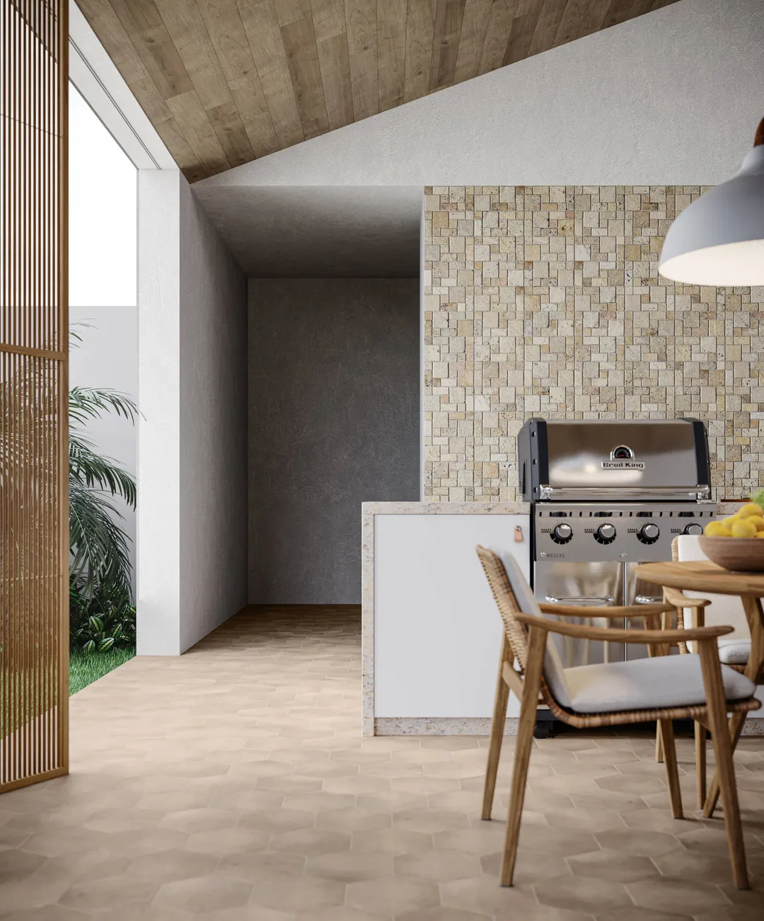 Satori Scabos 12-in x 12-in Tumbled Natural Stone Brick Look Mosaic Floor and Wall Tile (1-sq. ft/ Piece), photo 7 of 8
