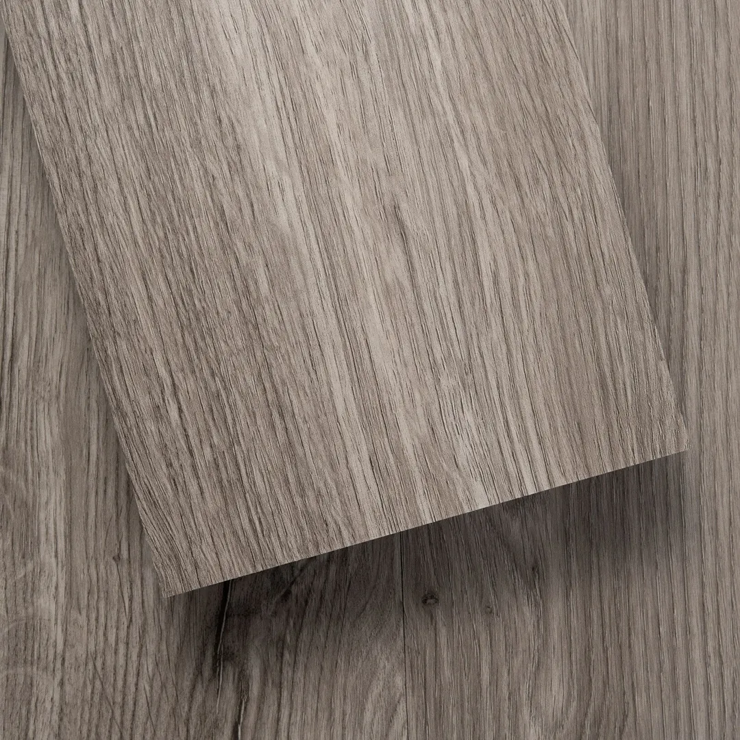 Lucida USA (Sample) Decocore Smoked Gray Wood Look 12-mil Peel and Stick Luxury Vinyl Plank, photo 5 of 5