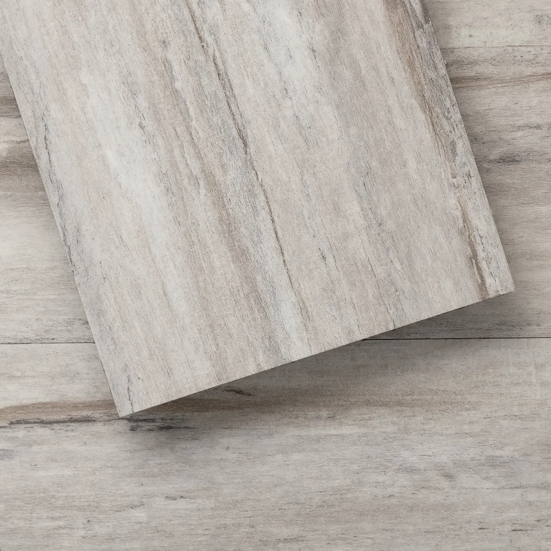 Lucida USA (Sample) BaseCore Winter Gray Wood Look 12-mil Peel and Stick Luxury Vinyl Plank, photo 3 of 3