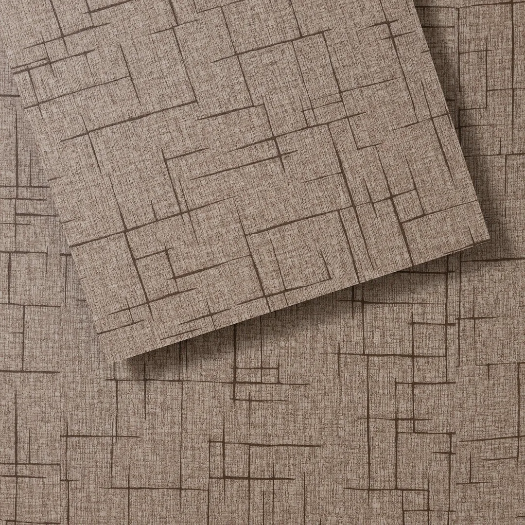 Lucida USA Rustic Deco Brown Patterned Look 28-mil x 12-in W x 24-in L Waterproof Glue Down Luxury Vinyl Tile Flooring (36-sq ft/ Carton), photo 7 of 7