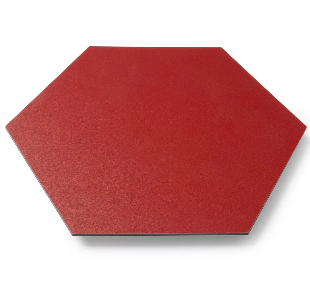 Lucida USA Berry Red Solid 28-mil x 9-in W x 10-in L Waterproof Glue Down Luxury Vinyl Tile Flooring (12.25-sq ft/ Carton), photo 10 of 10