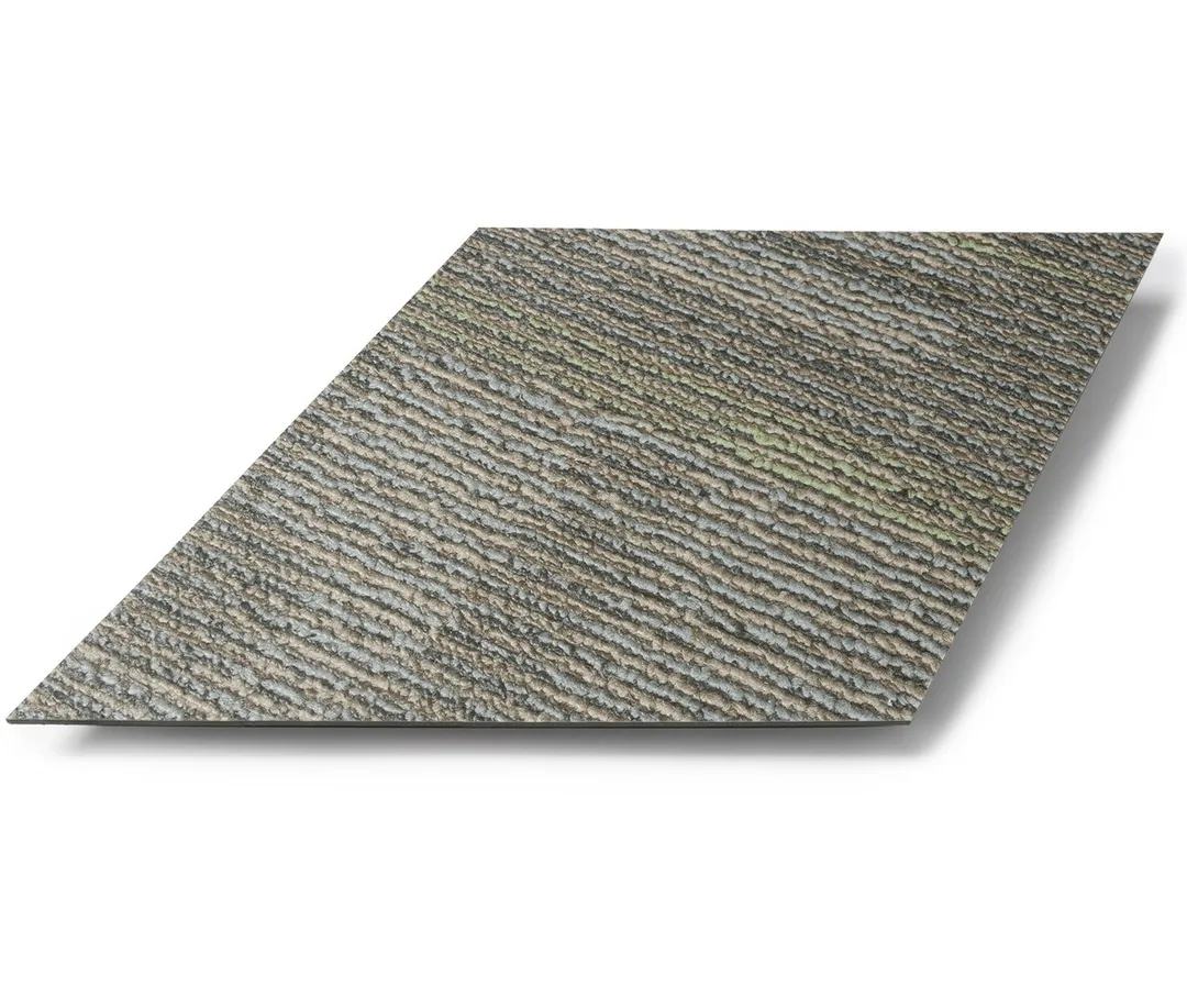 Lucida USA Cityscape Braid Brown Patterned Look 28-mil x 10-in W x 16-in L Waterproof Glue Down Luxury Vinyl Tile Flooring (15.15-sq ft/ Carton), photo 12 of 12