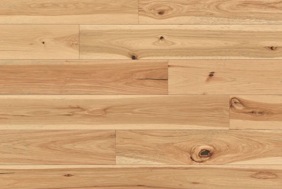 Bruce Forest Rain Natural Hickory 7-7/16-in W x 1/4-in T x Varying Length Wirebrushed Waterproof Engineered Hardwood Flooring (15.54-sq ft / Carton), photo 14 of 14