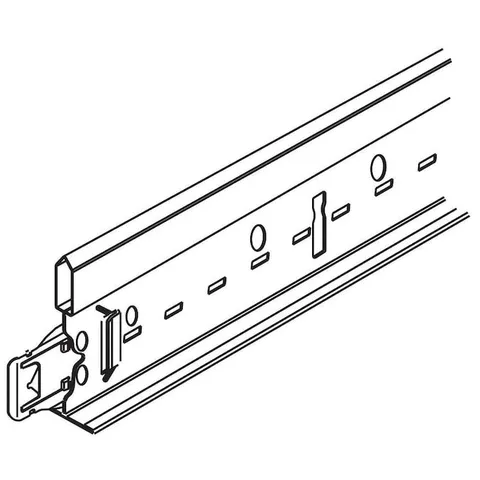 144-in Galvanized Steel White Main Beam