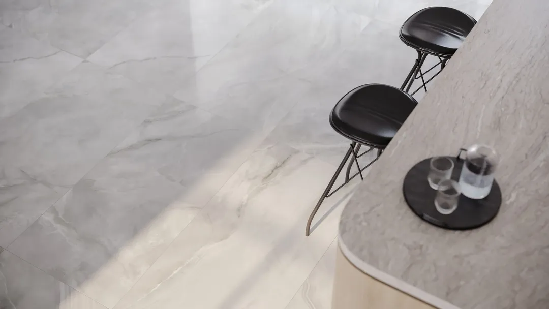 Satori Regent Onyx Lumiere 24-in x 48-in Polished Porcelain Marble Look Floor and Wall Tile (7.75-sq. ft/ Piece), photo 3 of 11