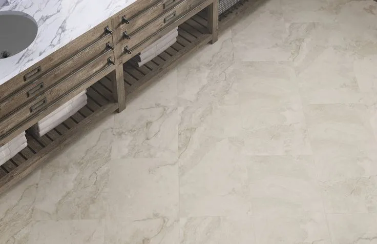 Style Selections Akoya 12-mil x 16-in W x 32-in L Water Resistant Interlocking Luxury Vinyl Tile Flooring, photo 6 of 8
