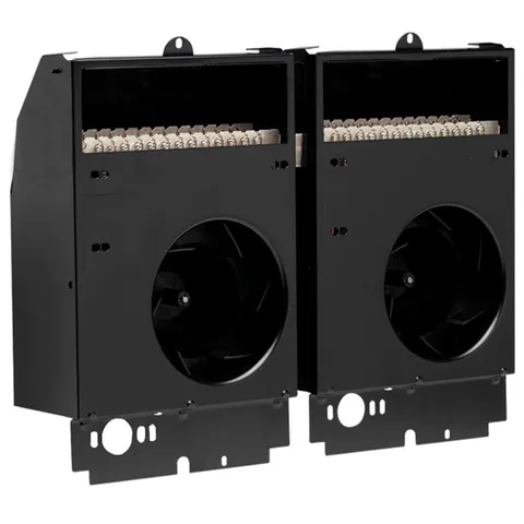 Com-Pak Twin 3,000-Watt 240-Volt Fan-Forced Wall Heater Assembly Only