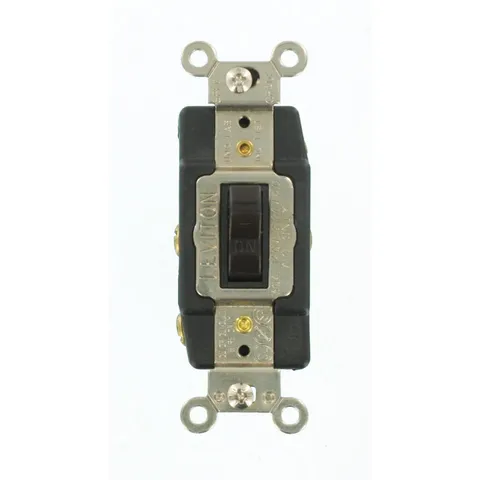30 Amp Industrial Grade Heavy Duty Double-Pole Double-Throw Center-Off Maintained Contact Toggle Switch
