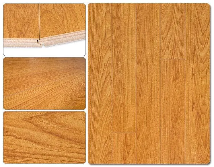 BuildDirect American Cherry 12mm 48" X 5" Laminate Flooring (16.6sq. ft. per box), photo 7 of 7