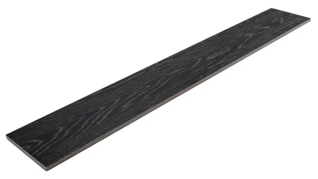 Satori Sedona Midnight 6-in x 36-in Matte Porcelain Wood Look Floor Tile (1.45-sq. ft/ Piece), photo 5 of 7