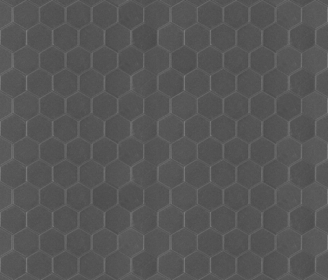 Satori Carbon 11-in x 12-in Matte Porcelain Hexagon Mosaic Floor and Wall Tile (0.9-sq. ft/ Piece), photo 8 of 10