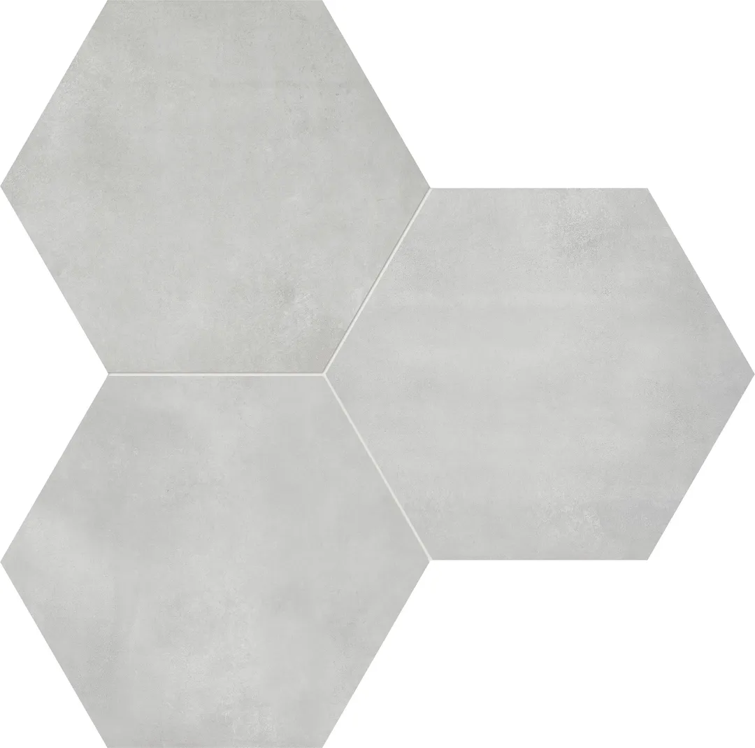 Satori Nouveau Greige 7-in x 8-in Matte Porcelain Encaustic Hexagon Floor and Wall Tile (0.28-sq. ft/ Piece), photo 7 of 12