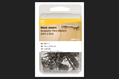 No. 2 1/2 in. Galvanized Steel Wood Joiner, 40-Pack