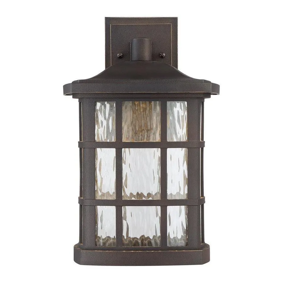 Quoizel Stonington 15-in H Palladian Bronze LED Outdoor Wall Light, photo 2 of 7
