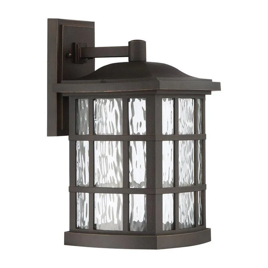 Quoizel Stonington 15-in H Palladian Bronze LED Outdoor Wall Light, photo 3 of 7